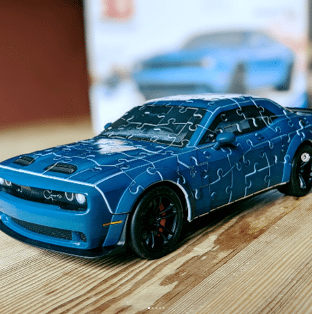 Uhlmann PR | Ravensburger 3D Puzzle Dodge Challenger