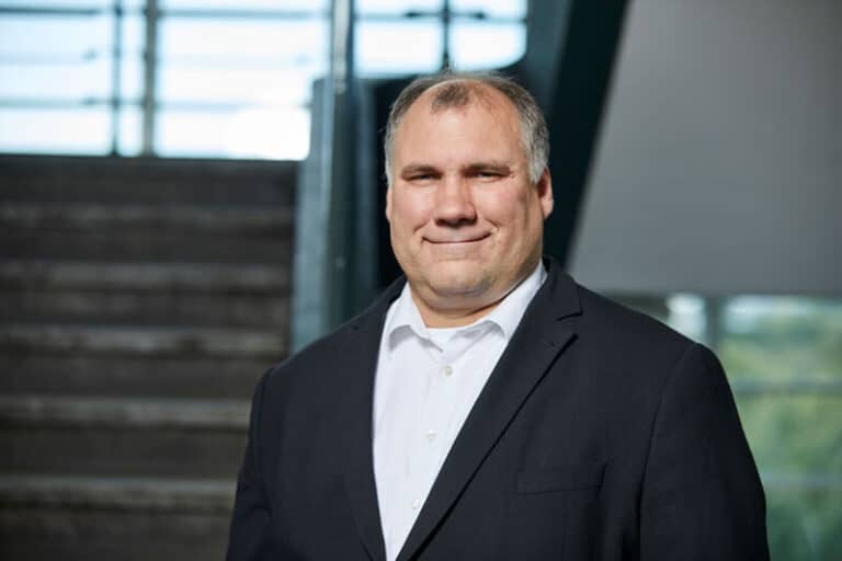 Björn Lengwenus, Schulleiter an der Grund- und Stadtteilschule Alter Teichweg.